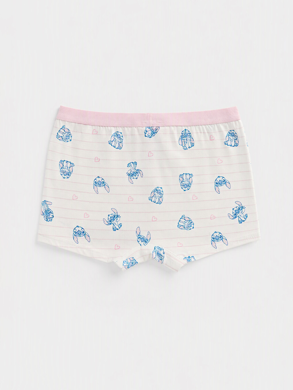 Stitch Ve Angel Baskılı Kız Çocuk Boxer 3'lü-3