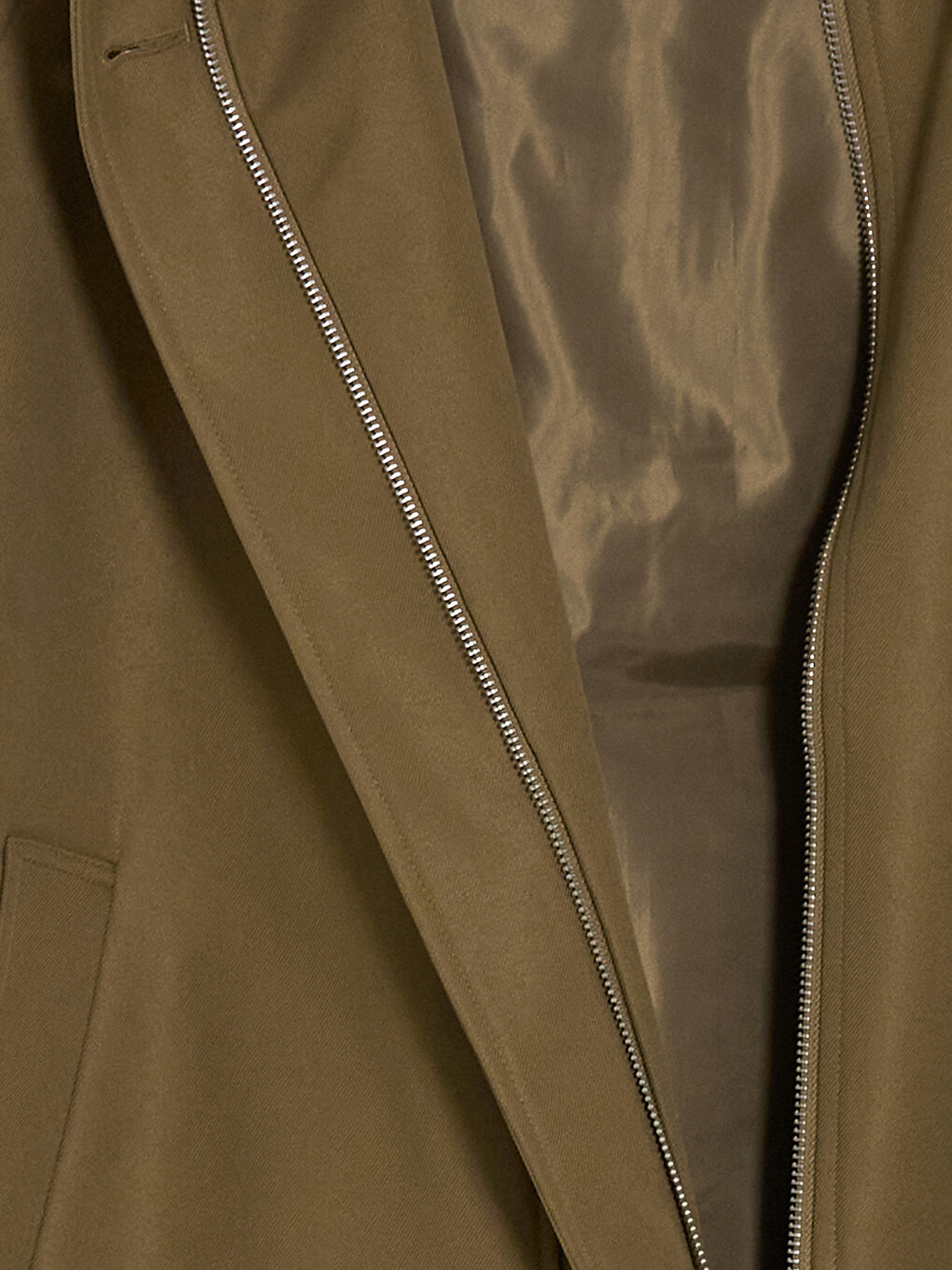 Bej Kapüşonlu Oversize Kadın Ceket-6