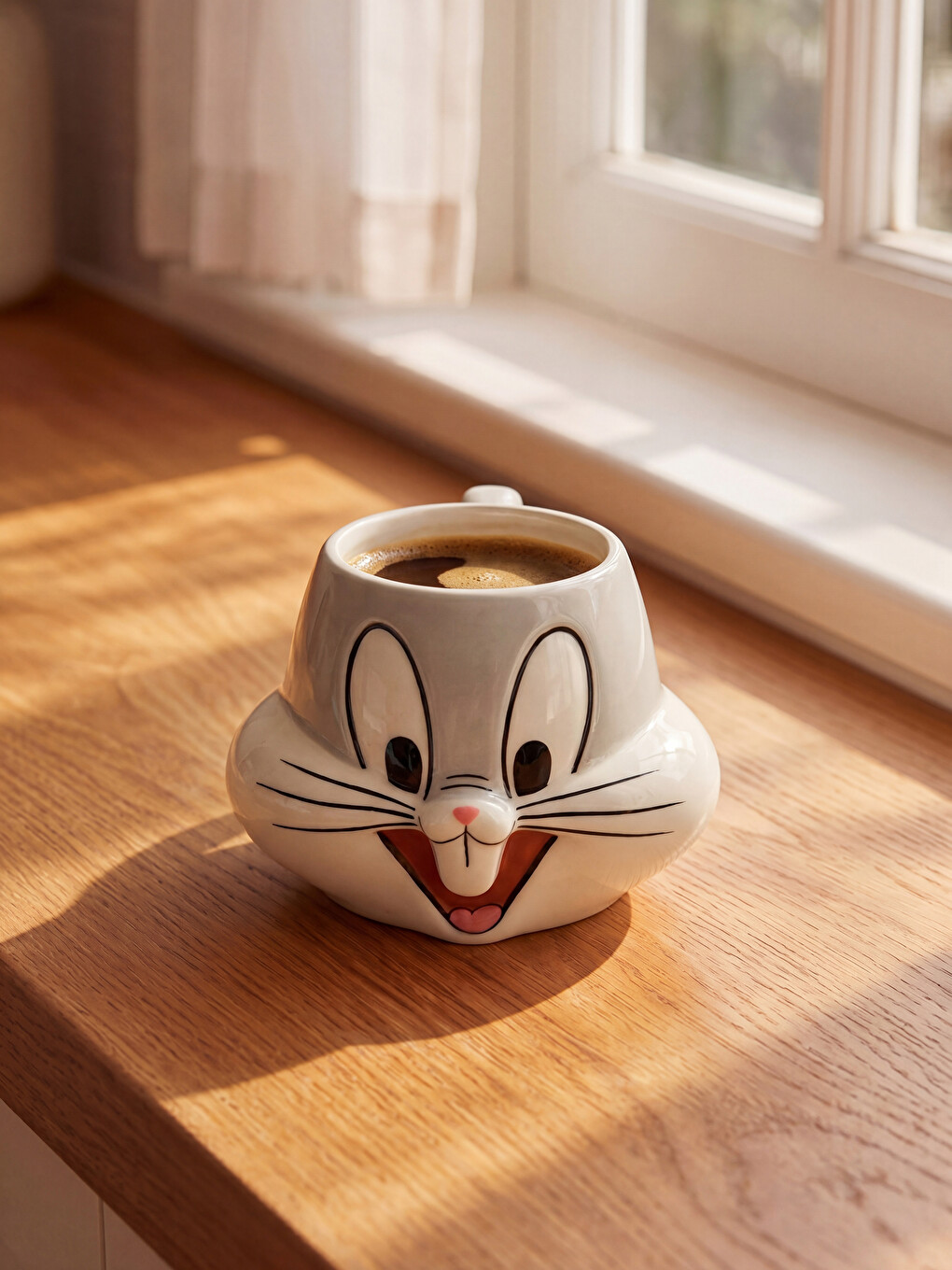 Bugs Bunny Figured Ceramic Mug 430 Ml