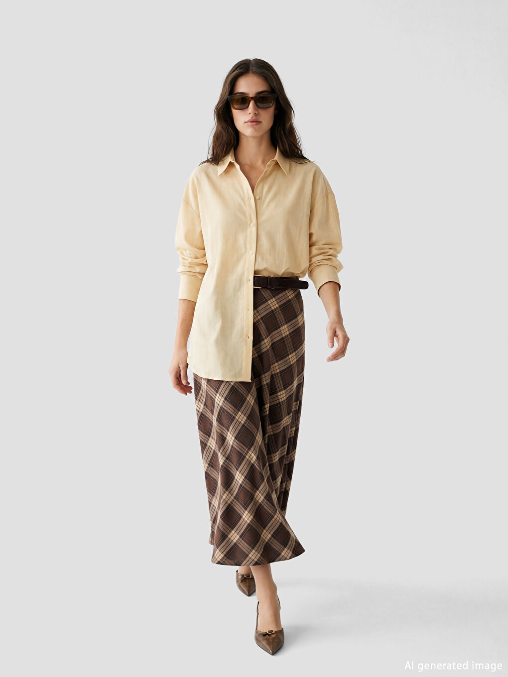 Жіноча сорочка з попліну-1