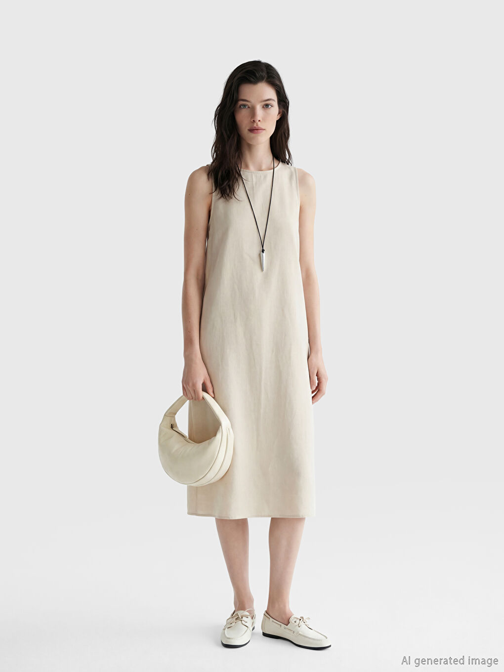 Женщины экрю Платье