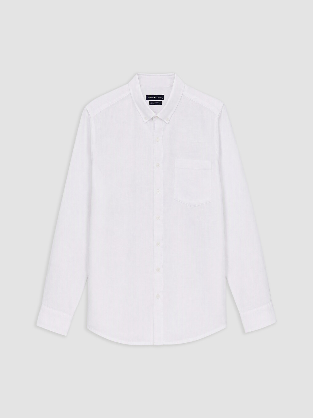 Regular Fit Dobby Men's Shirt-3