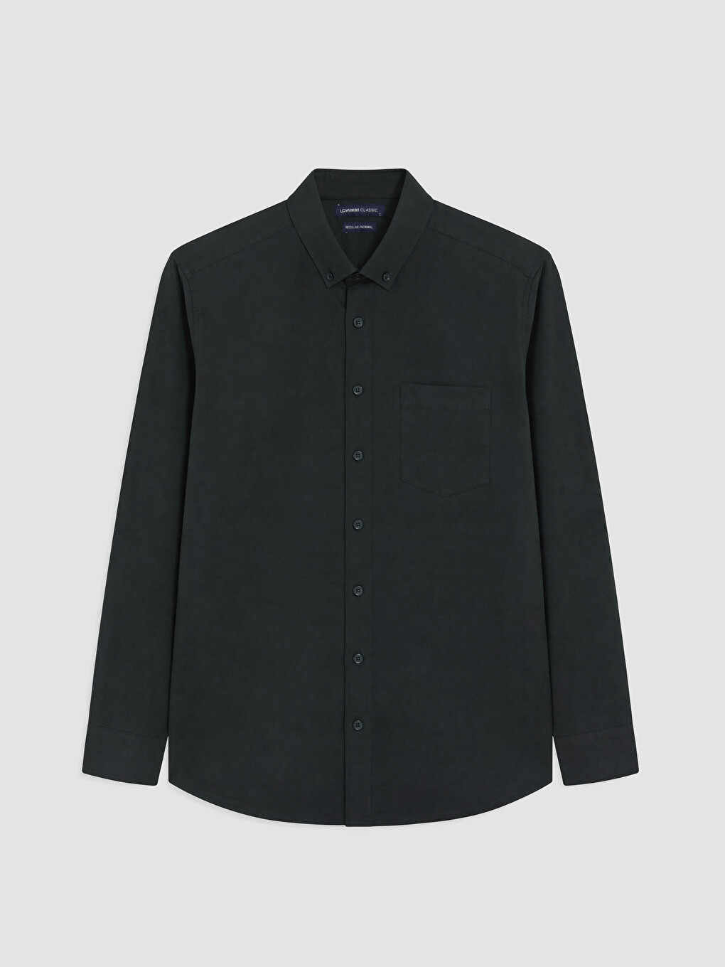 Haki Regular Fit Oxford Erkek Gömlek