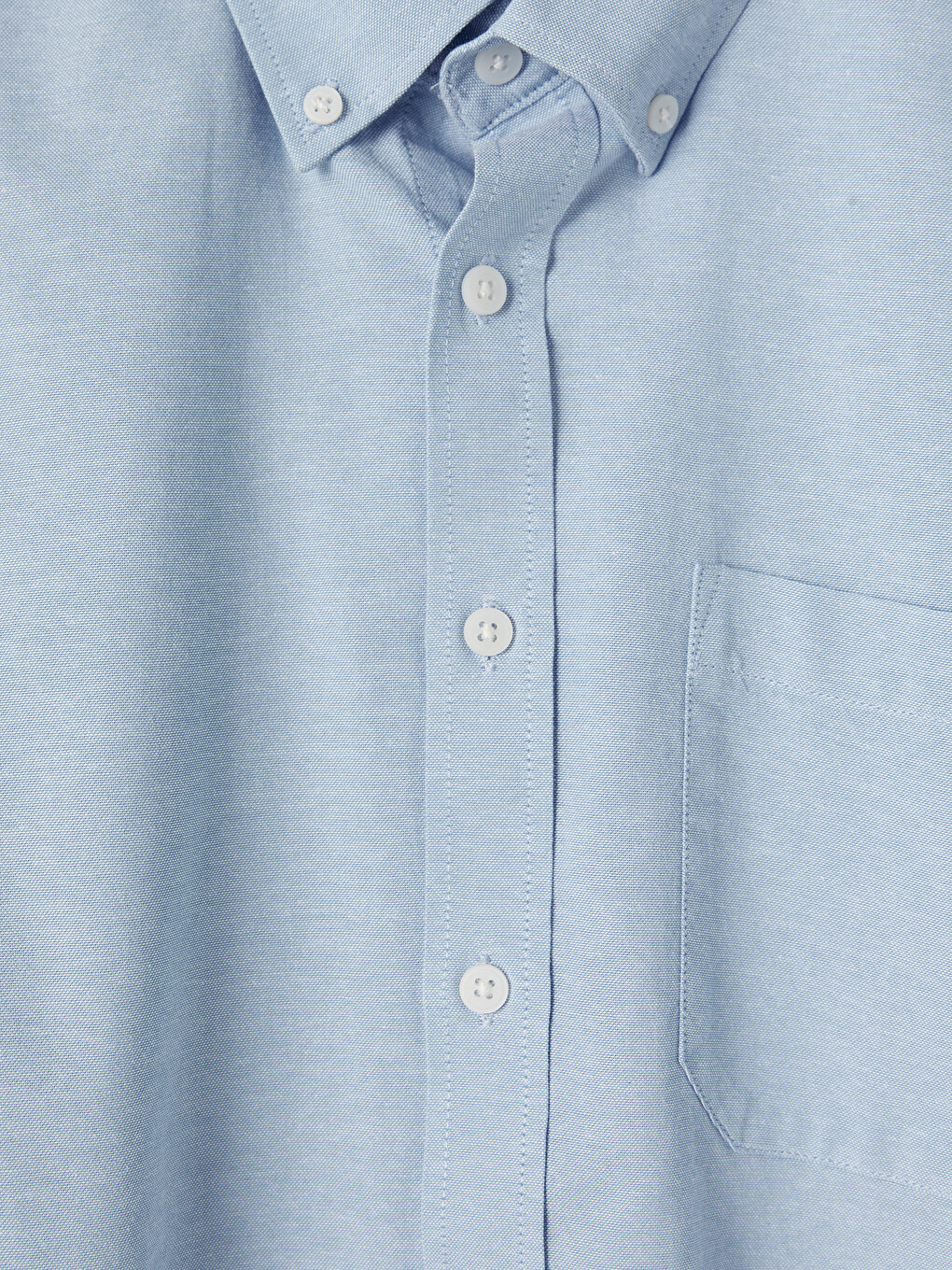Mavi Regular Fit Oxford Erkek Gömlek-5