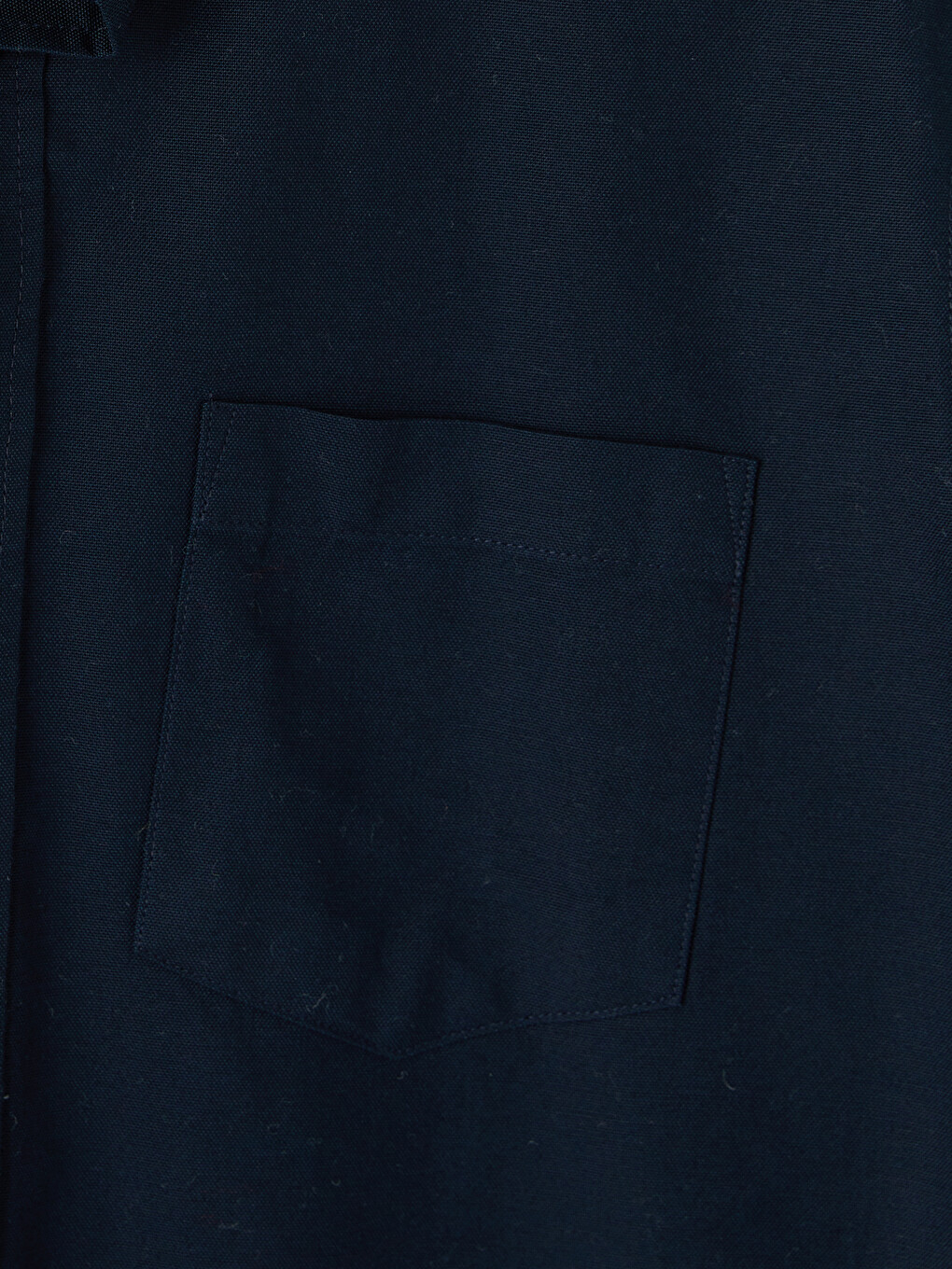 Lacivert Regular Fit Oxford Erkek Gömlek-1