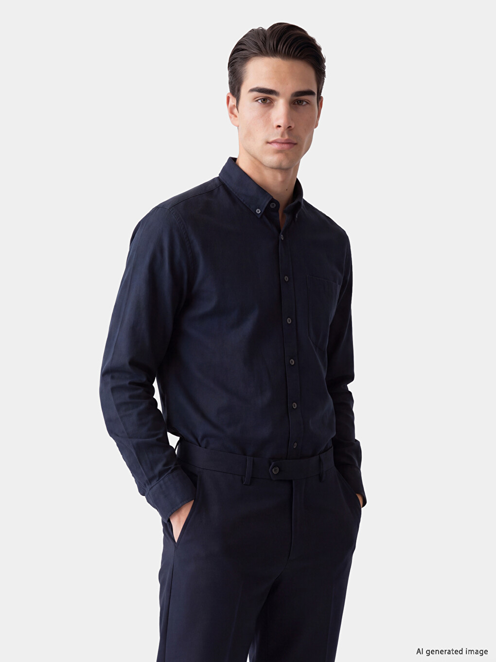 Regular Fit Oxford Men's Shirt
