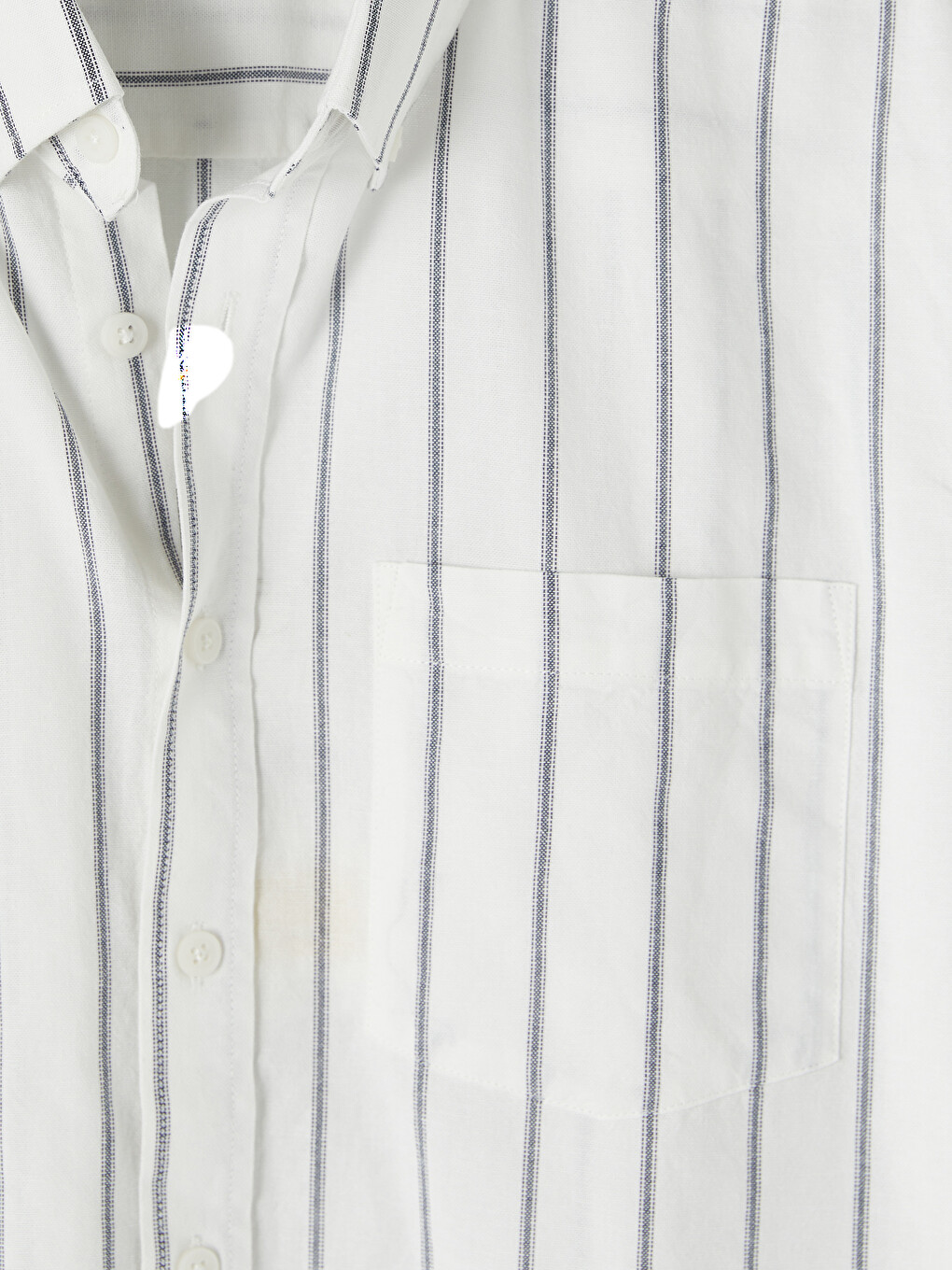 Standard Fit Striped Oxford Men's Shirt-1