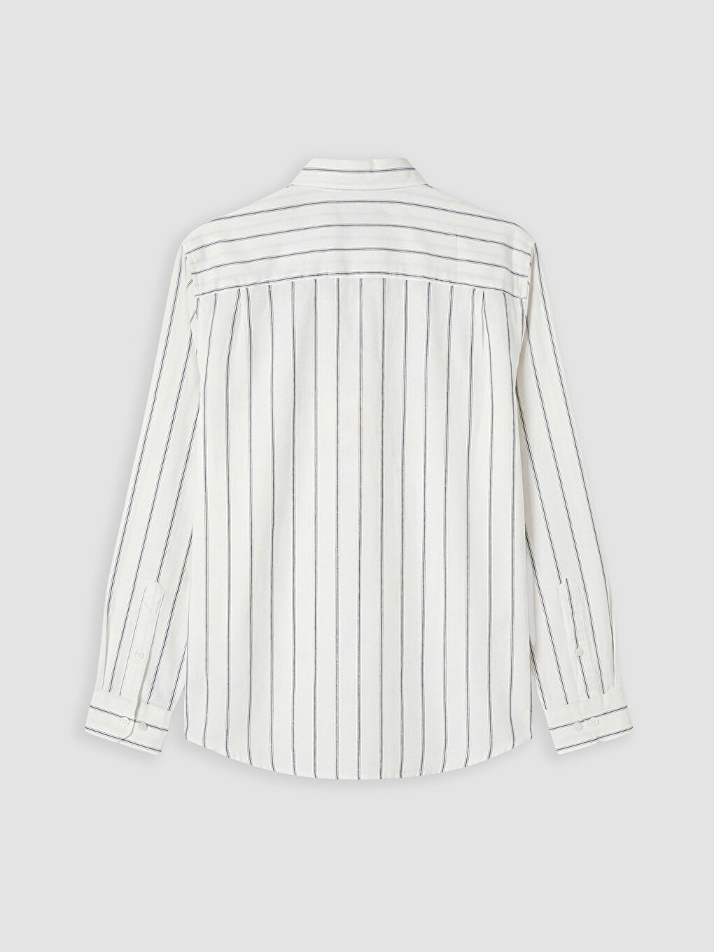 Standard Fit Striped Oxford Men's Shirt-2