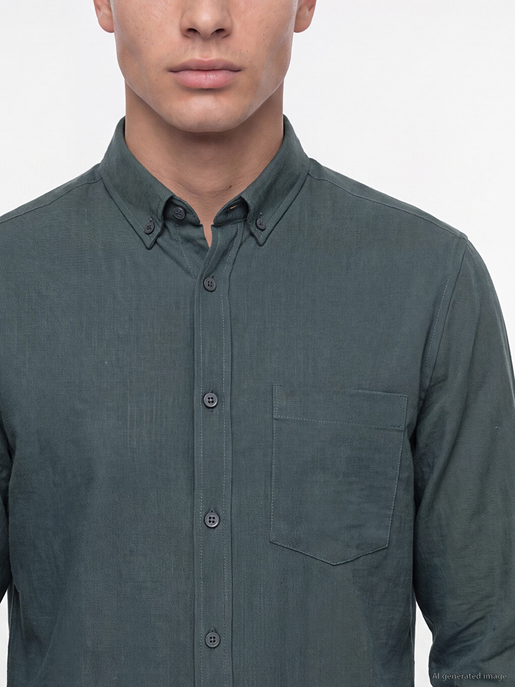 Man Petrol Shirt-2