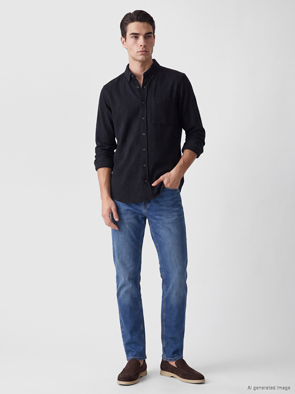 Regular Fit Men's Shirt-1