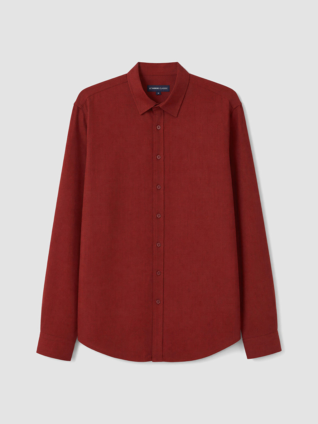 Regular Fit Men's Textured Shirt-3