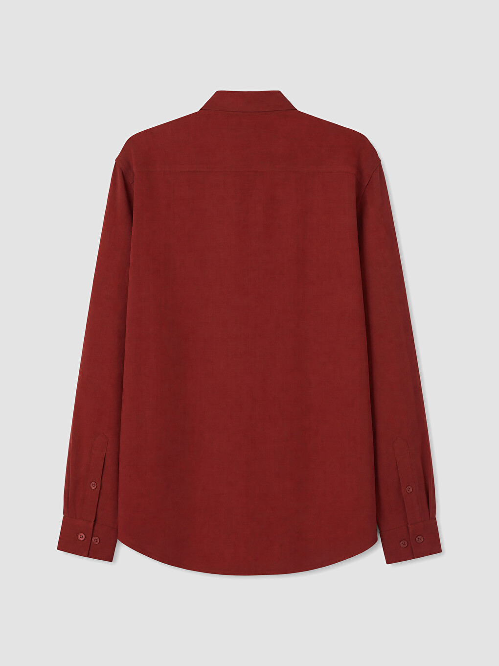 Regular Fit Men's Textured Shirt-5