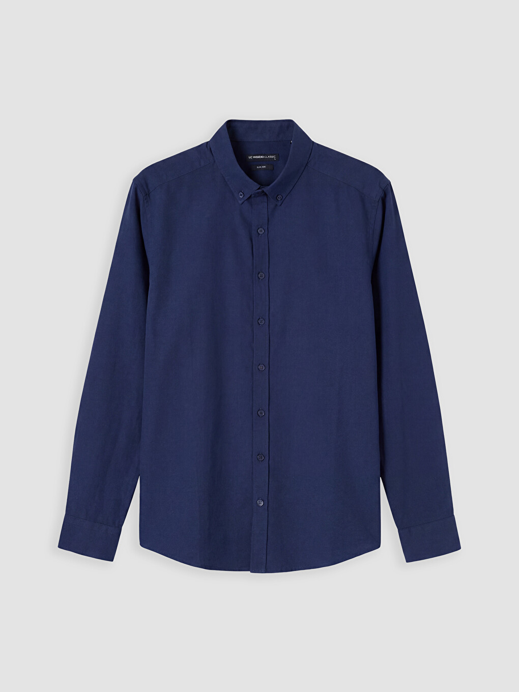 Slim Fit Oksford Muška Košulja-3