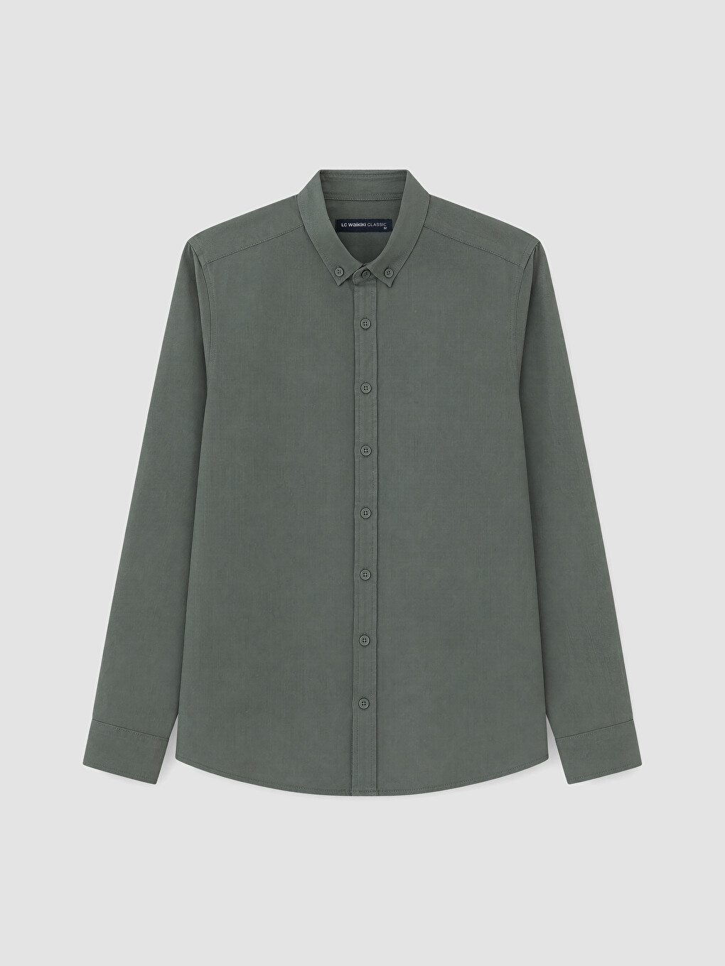 Slim Fit Oksford Muška Košulja-3