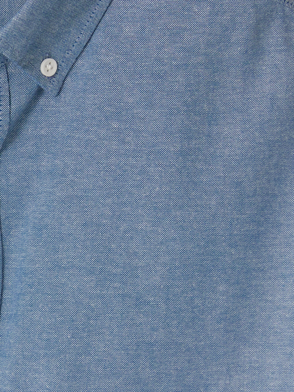 Petrol Slim Fit Oxford Erkek Gömlek-5