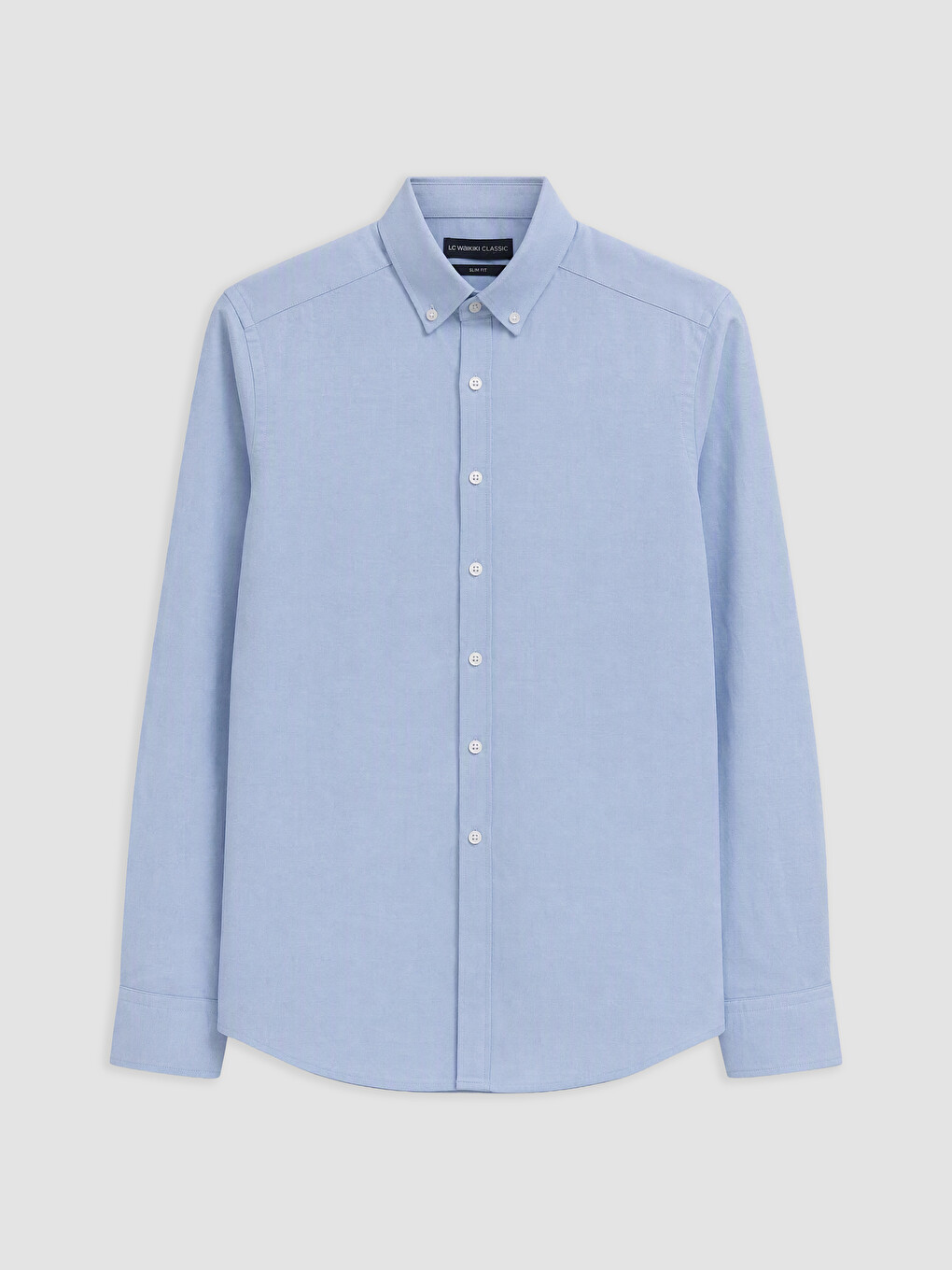 Slim Fit Oxford Men's Shirt-3