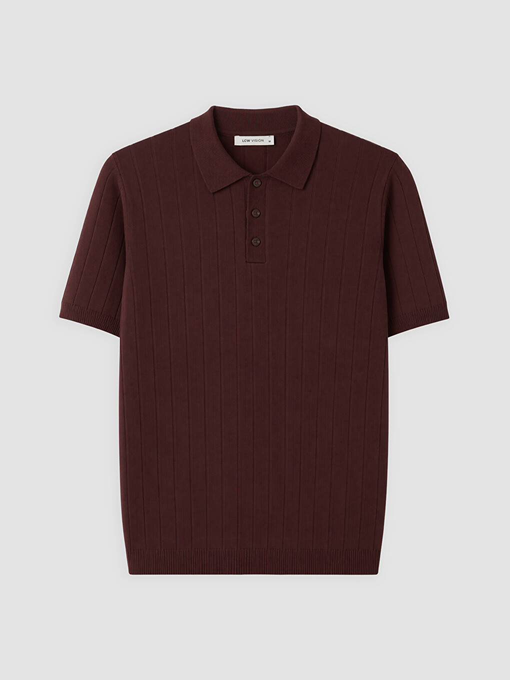 Muškarac Bordo Majica-4