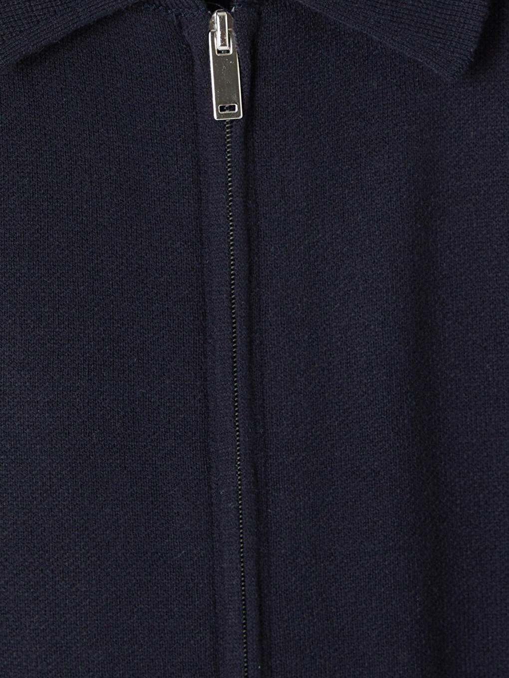 Polo Collar Men's Knitwear Cardigan-5