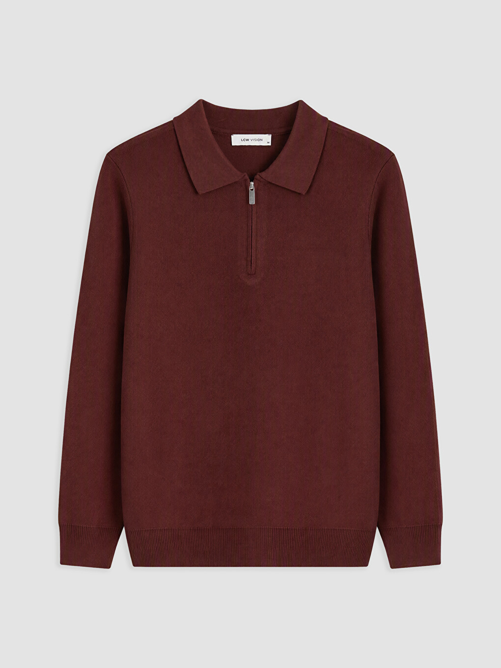 Polo Collar Men's Knitwear Sweater-4