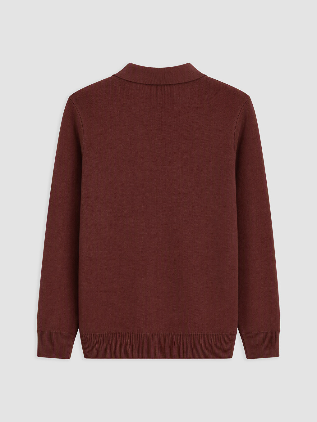 Polo Collar Men's Knitwear Sweater-5