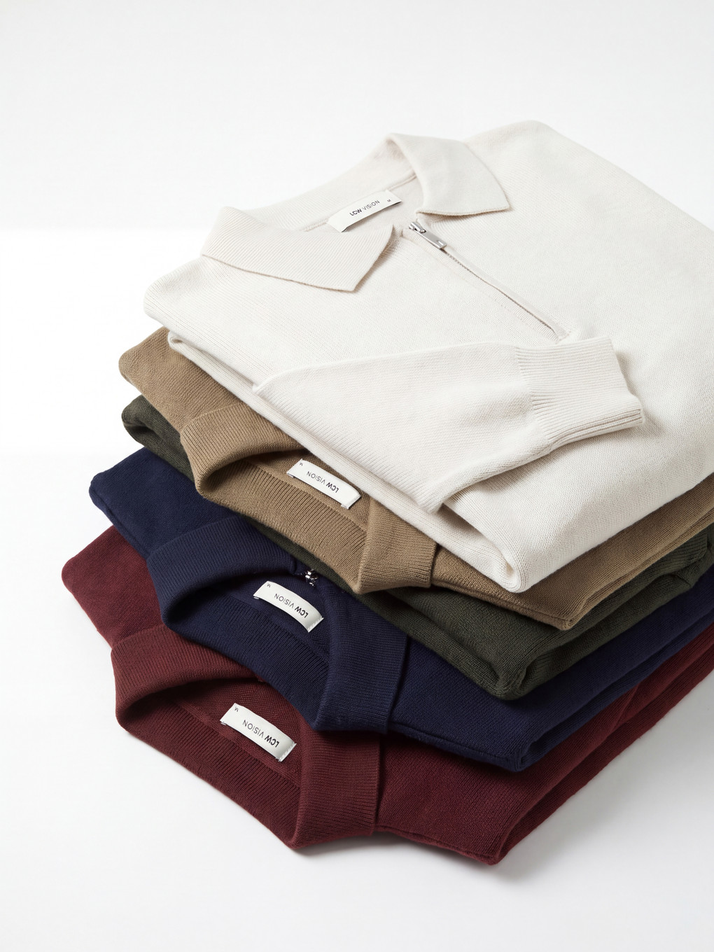 Polo Collar Men's Knitwear Sweater-2