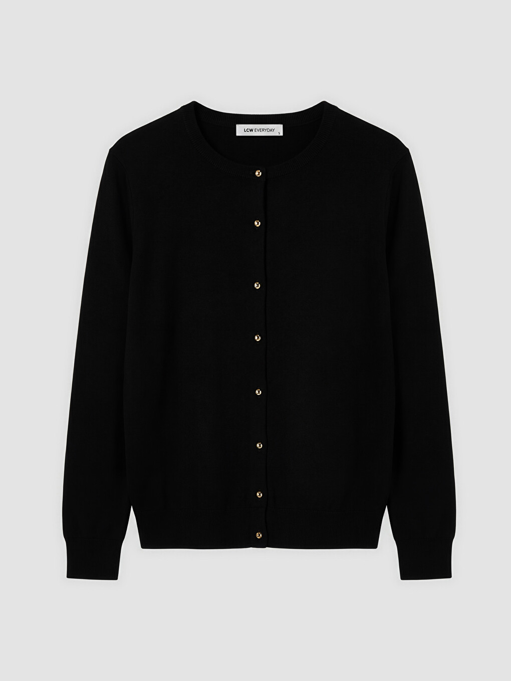 Crew Neck Women's Knitwear Cardigan-4