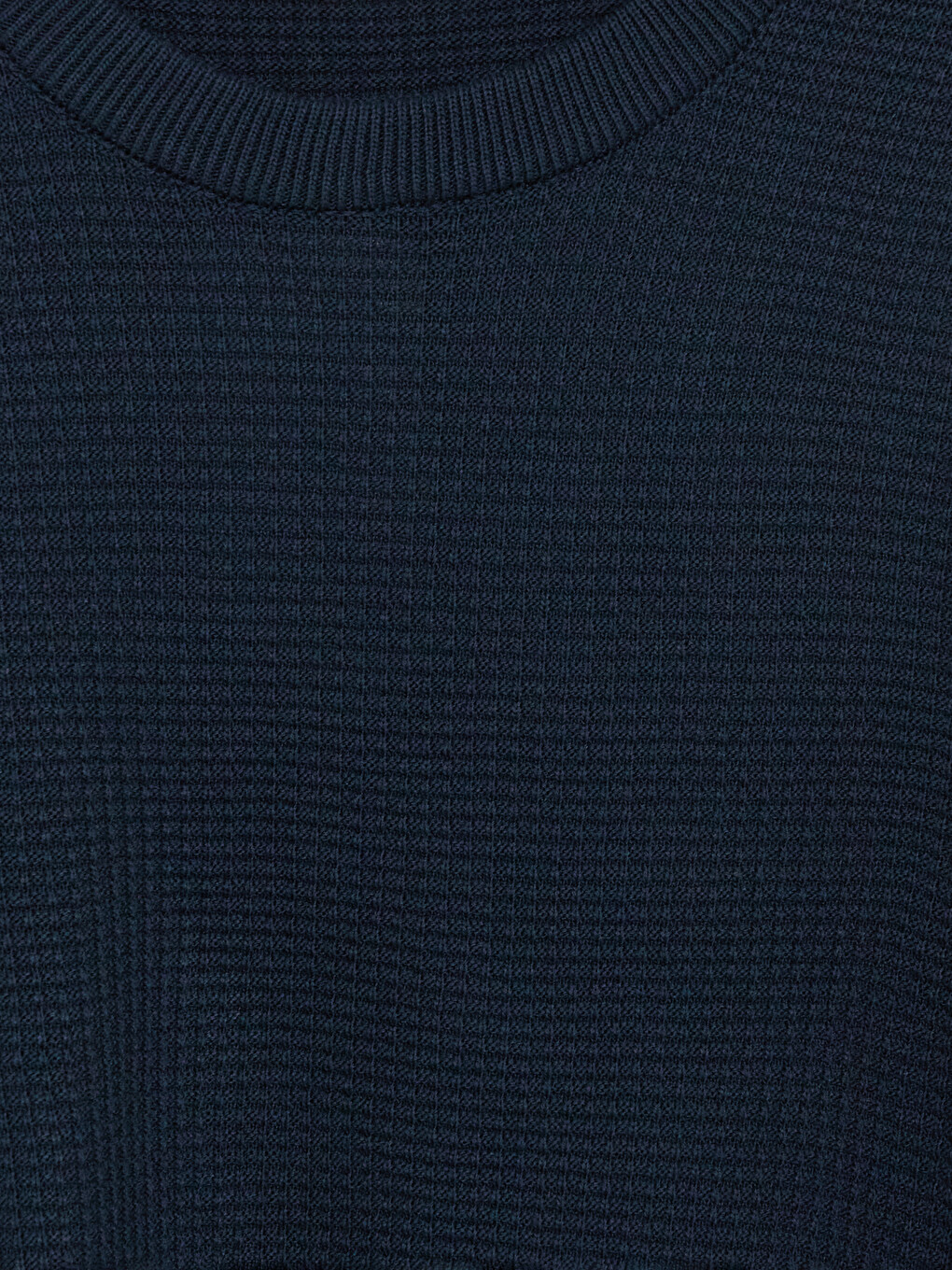 Petrol Bisiklet Yaka Regular Fit Erkek Triko Kazak-6