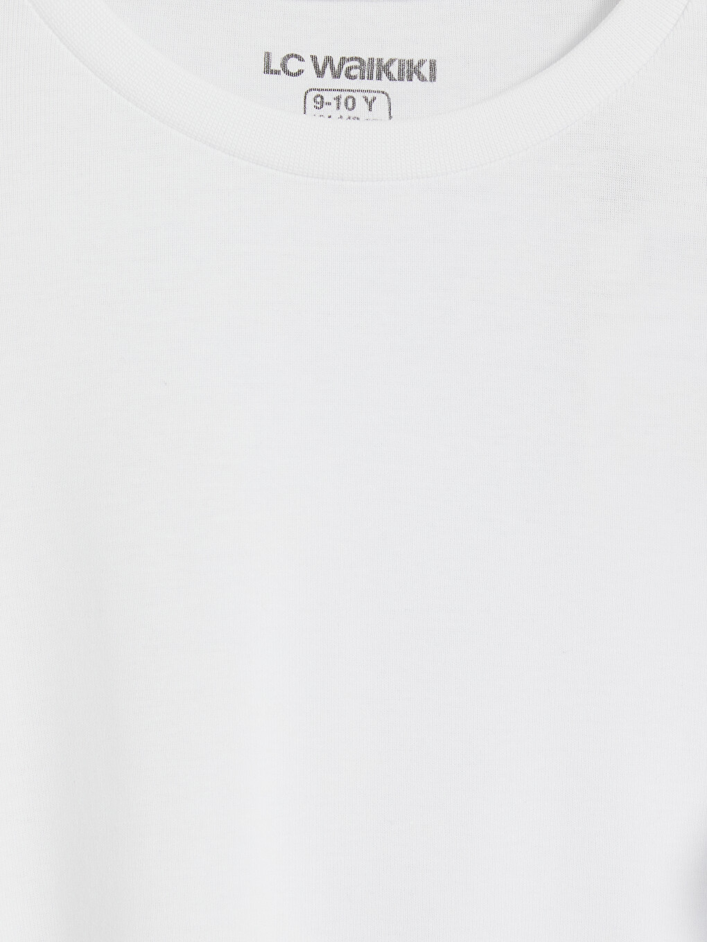Boy White T-shirt Vest-2