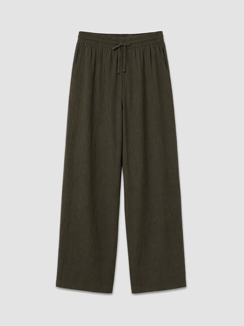 Regular Fit Dokulu Erkek Pantolon
