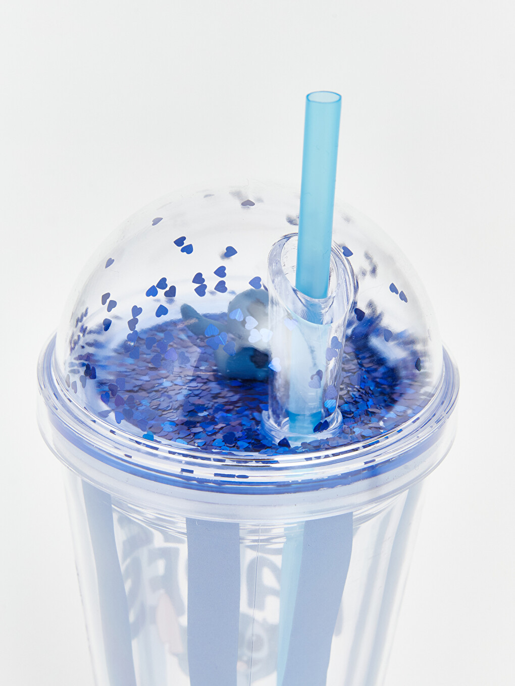 Karışık Stitch Baskılı Çocuk Pipetli Meşrubat Bardağı 500 Ml-5