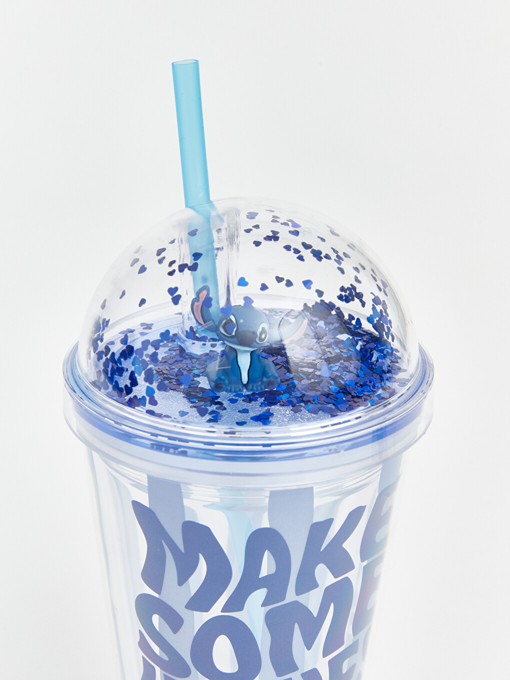 Karışık Stitch Baskılı Çocuk Pipetli Meşrubat Bardağı 500 Ml-6