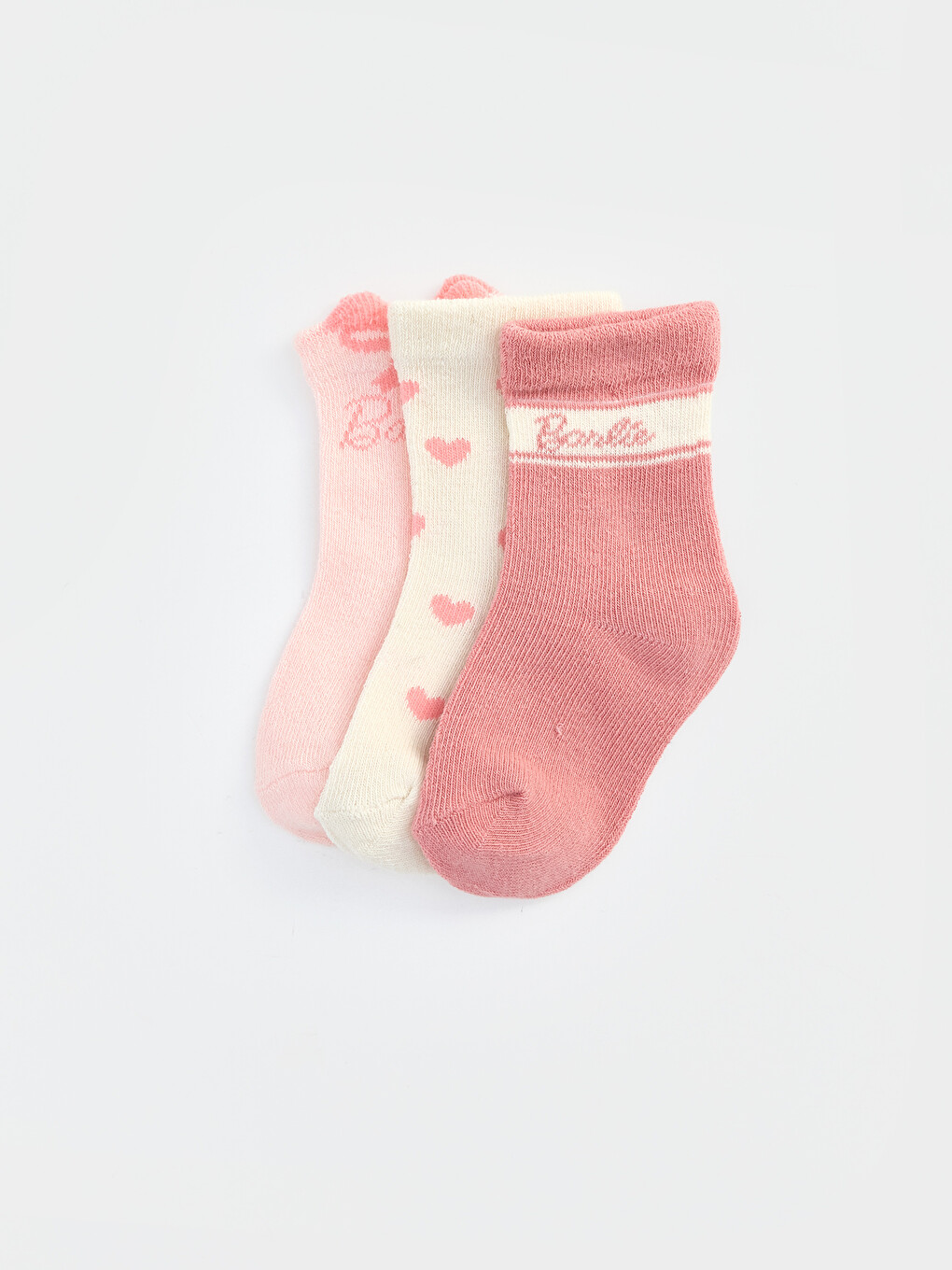 Barbie Bedruckte Baby-mädchen-knöchelsocken 3er-pack
