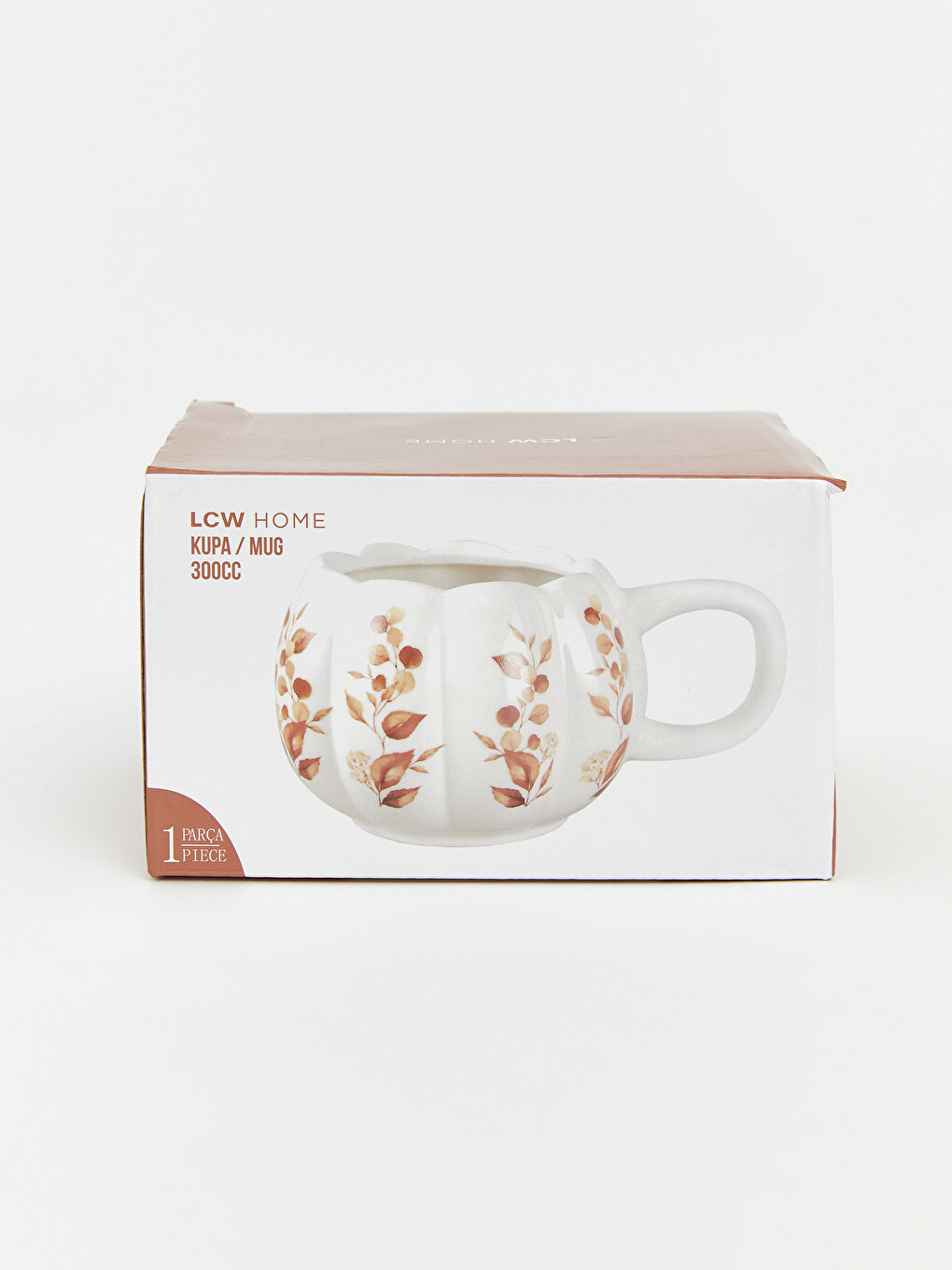 Sarı Sonbahar Temalı Porselen Kupa 300 Ml-3