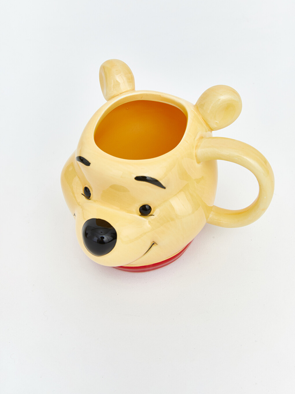 Sarı Winnie The Pooh Baskılı Seramik Kupa 343 Ml-1