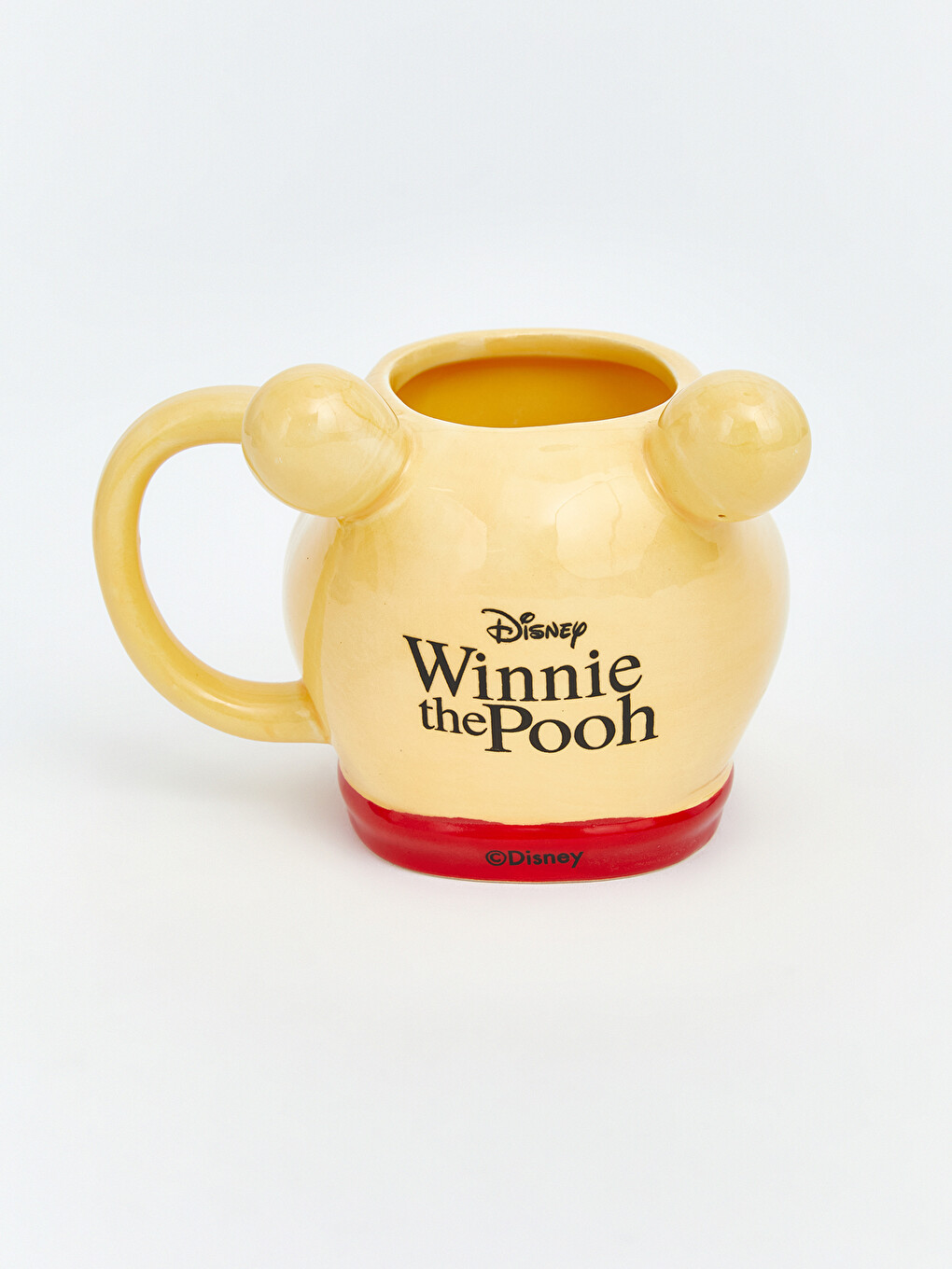 Sarı Winnie The Pooh Baskılı Seramik Kupa 343 Ml-2