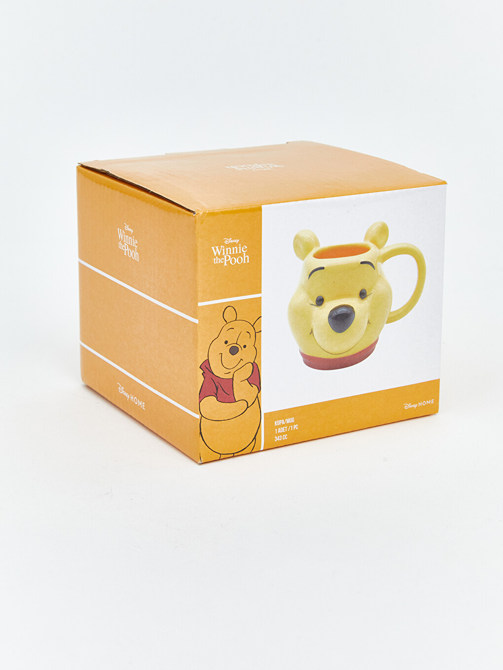 Sarı Winnie The Pooh Baskılı Seramik Kupa 343 Ml-3