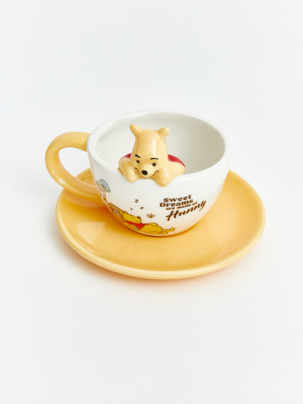 Karışık Winnie The Pooh Baskılı Kahve Fincan Takımı-4