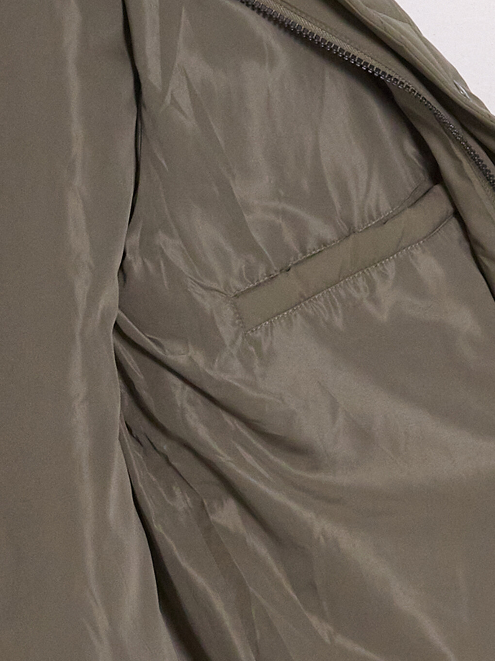 Man Beige Puffer Coat-4