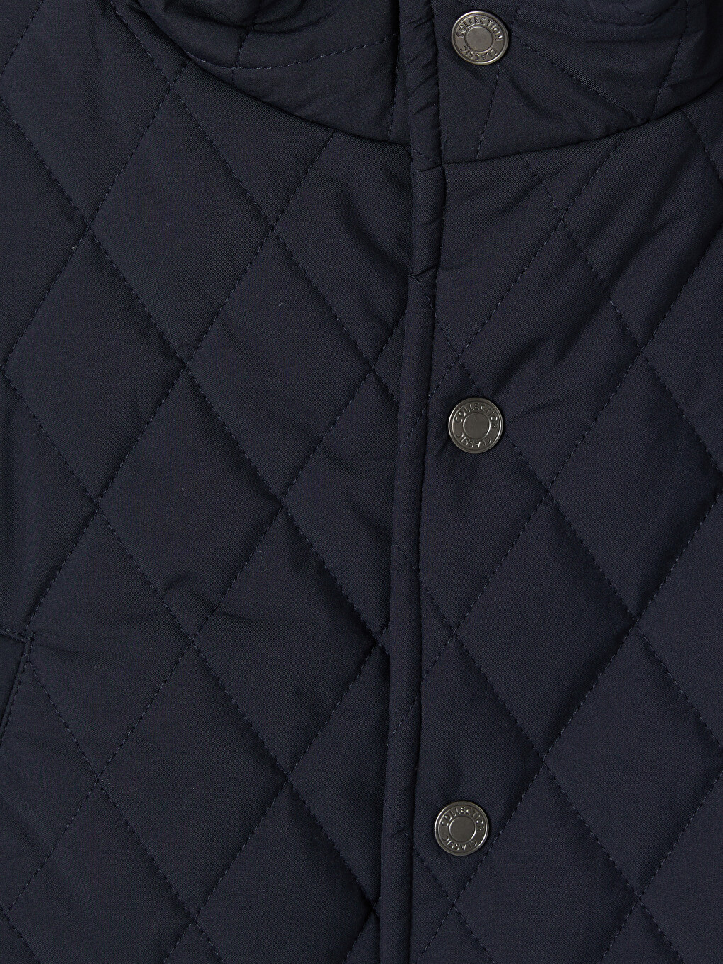 Man Navy Puffer Coat-6