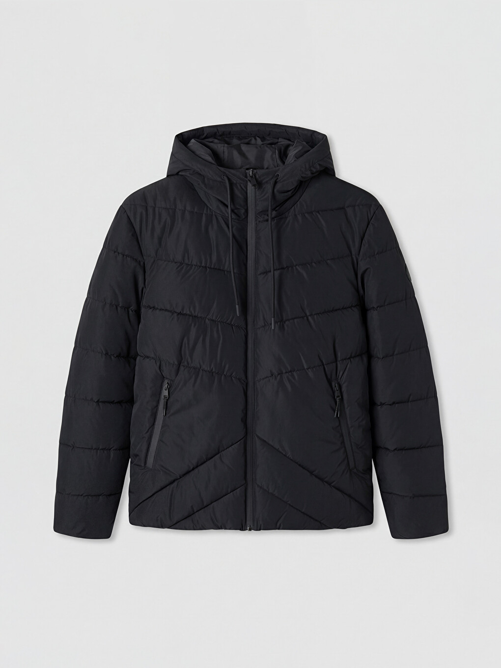 Ерлер Қара Пуховик Пальто-5