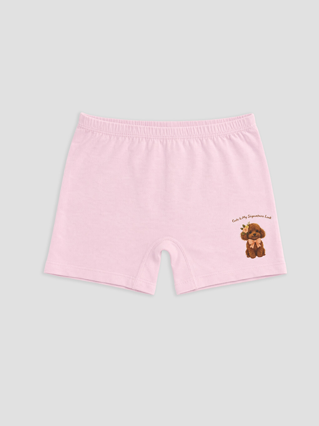 Printed Girls' Boxer 5 Pack-2