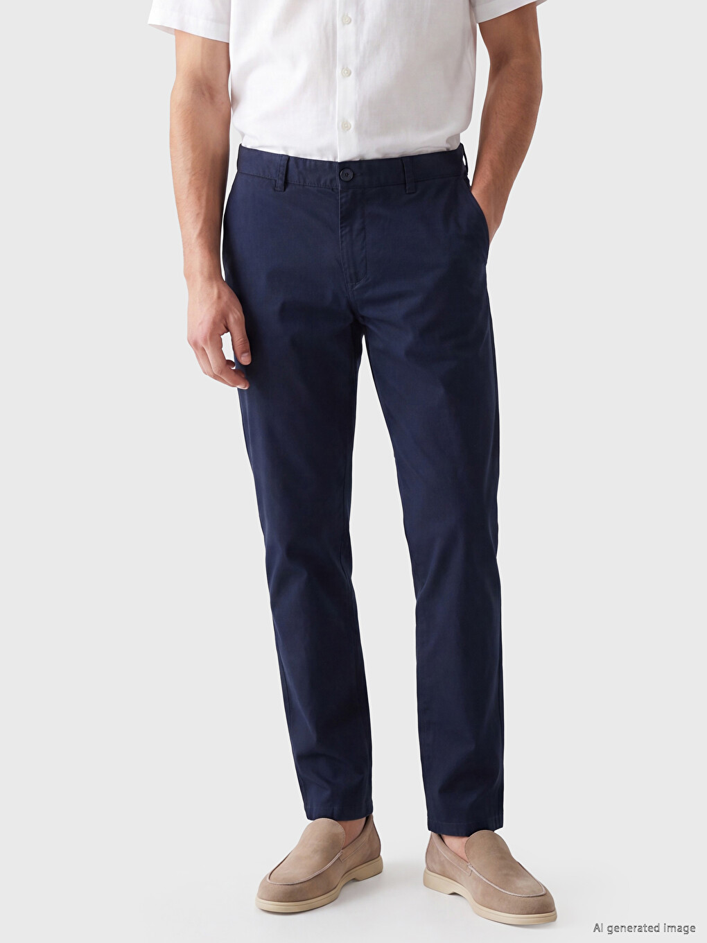 Pantaloni Chino Regular Fit Pentru Bărbați