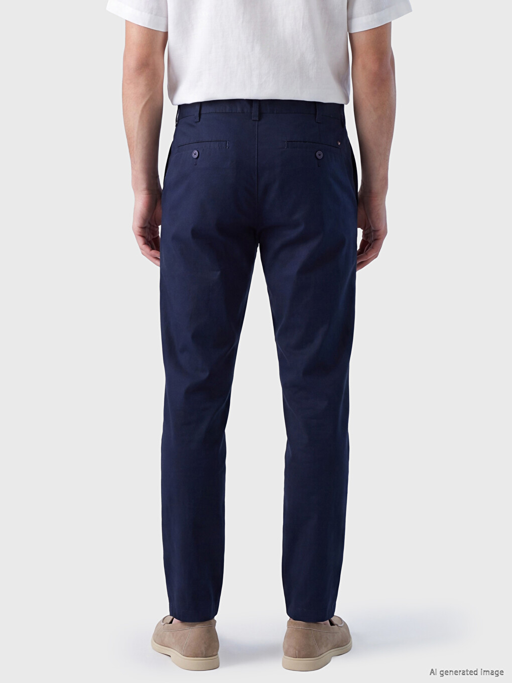 Pantaloni Chino Regular Fit Pentru Bărbați-2