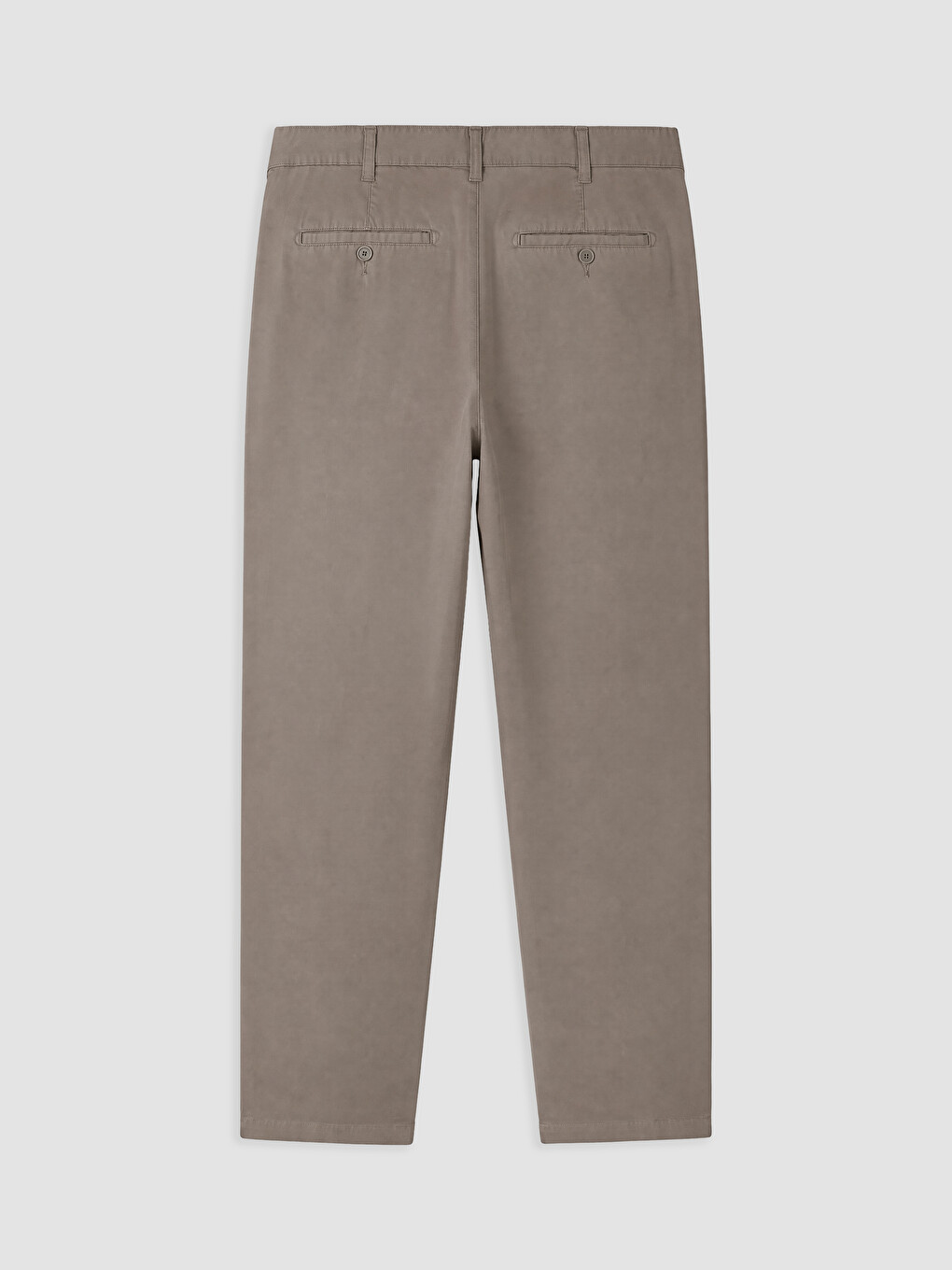 Kahverengi Regular Fit Gabardin Erkek Chino Pantolon-5