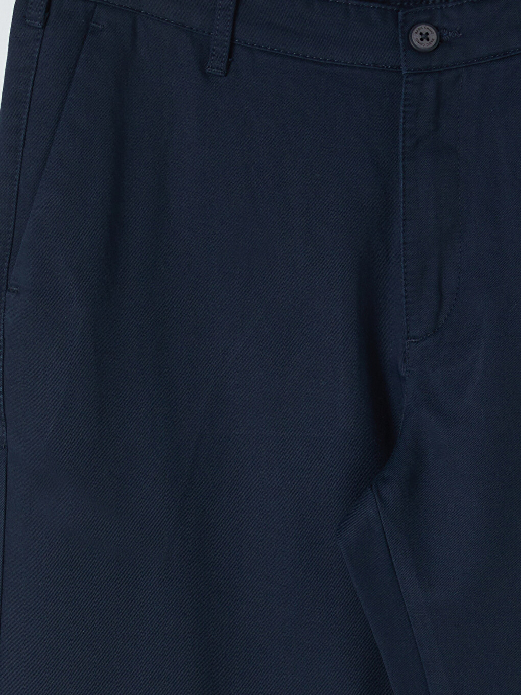 Lacivert Regular Fit Gabardin Erkek Chino Pantolon-1