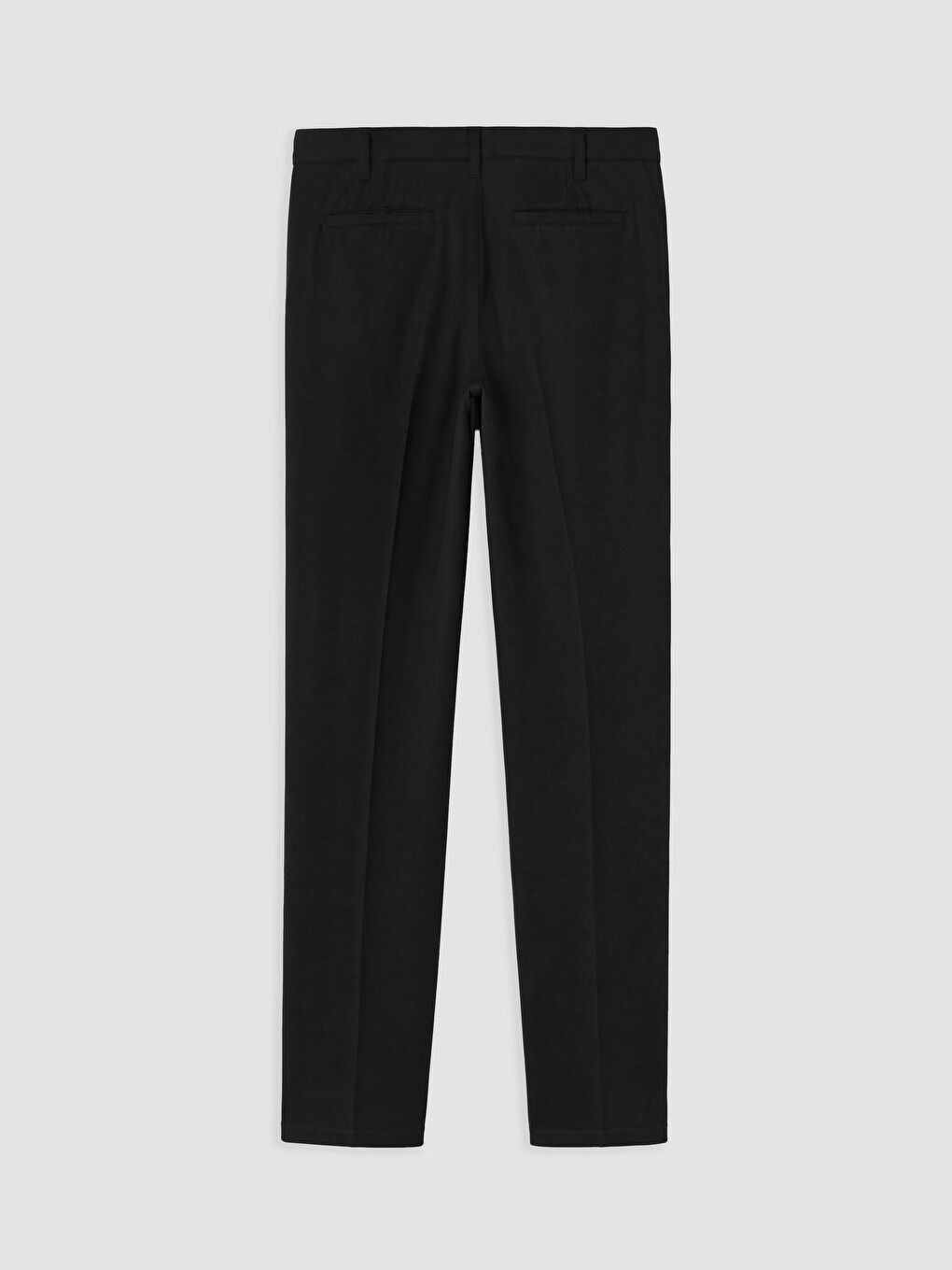Siyah Regular Fit Erkek Chino Pantolon-1