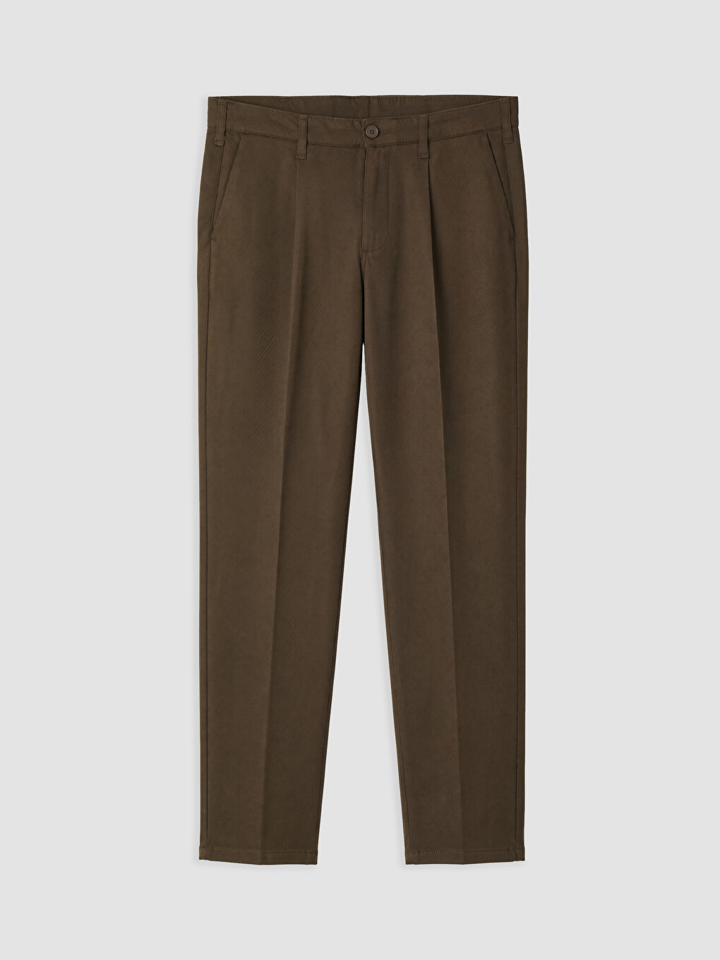 Kahverengi Regular Fit Erkek Chino Pantolon