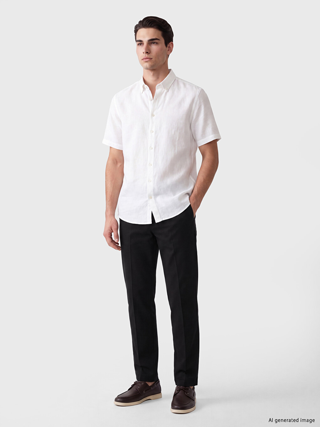 Regular Fit Men's Chino Trousers-1
