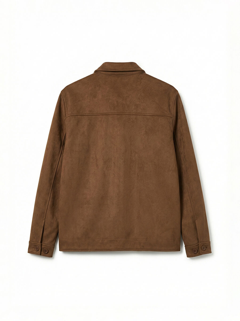 Kahverengi Standart Kalıp Erkek Mont-6