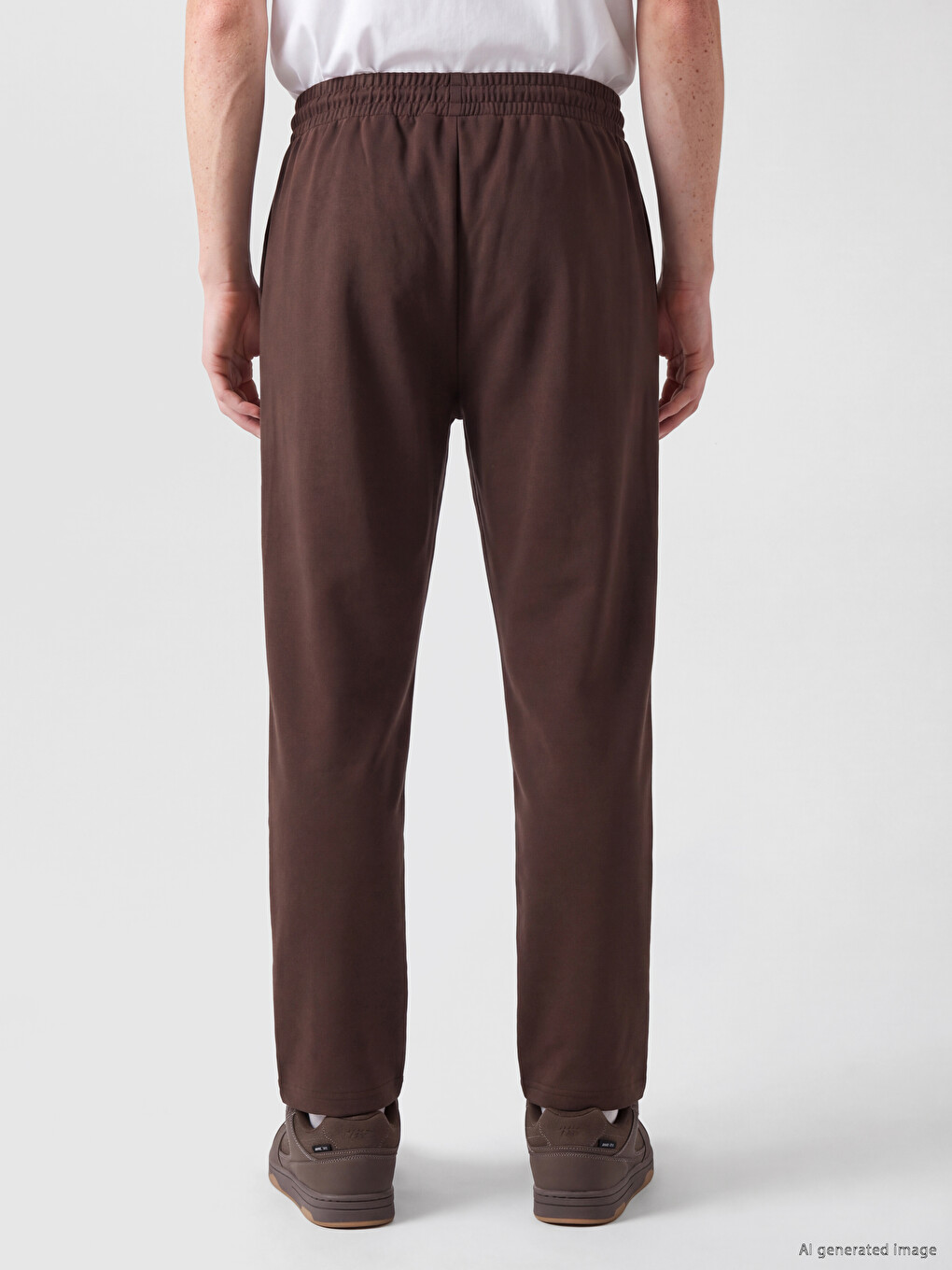 Relax Fit Front Stitch Detailed Men's Trousers-3